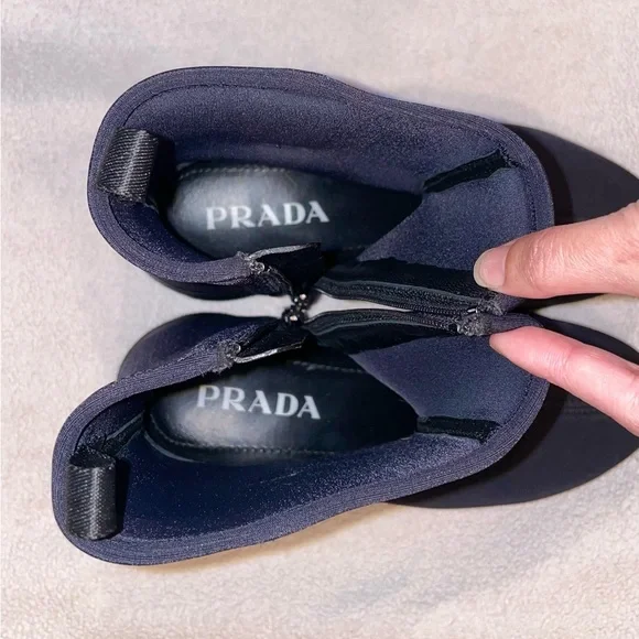 Authentic Prada Neoprene Boots - Picture 6 of 13
